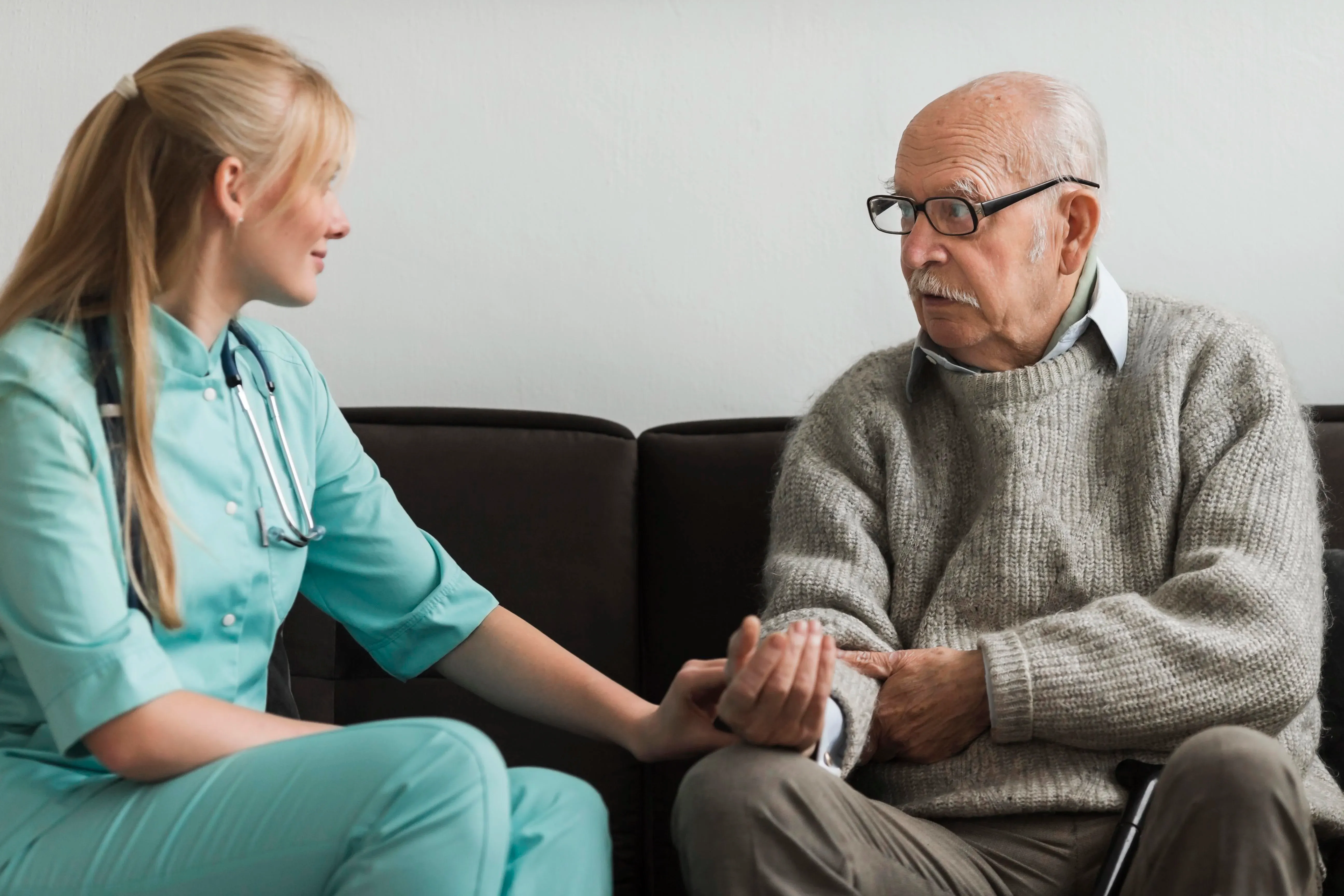 Reassuring respite support for a person receiving care